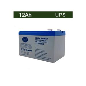 باتری 12 آمپر ساعت UPS برند IBIZA